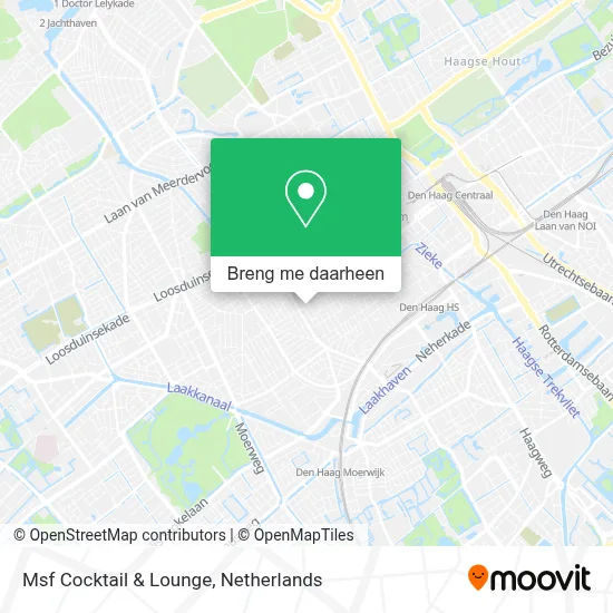 Msf Cocktail & Lounge kaart