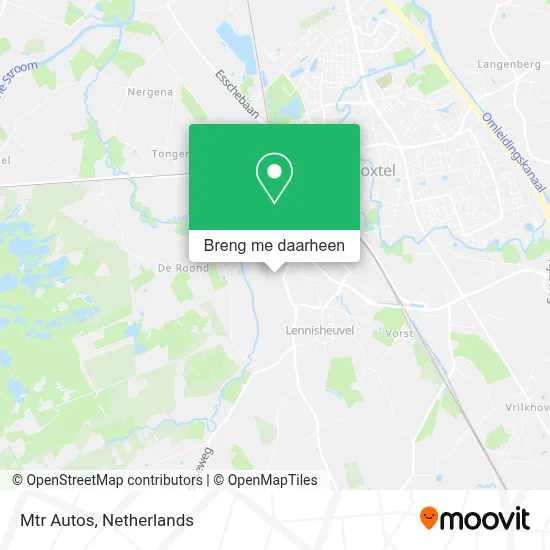 Mtr Autos kaart
