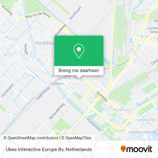 Ubee Interactive Europe Bv kaart