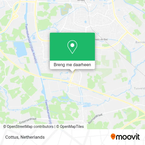 Cottus kaart