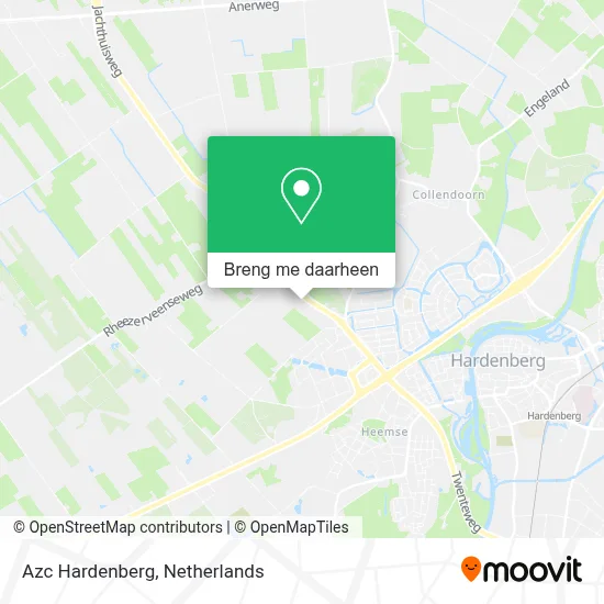 Azc Hardenberg kaart