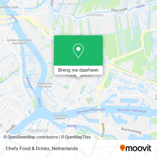 Chefs Food & Drinks kaart