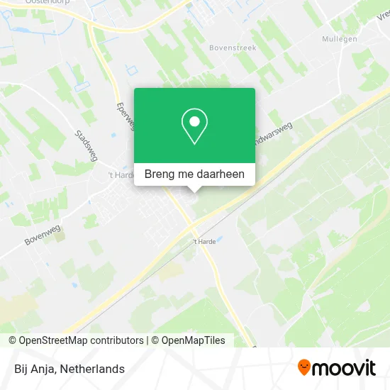 Bij Anja kaart