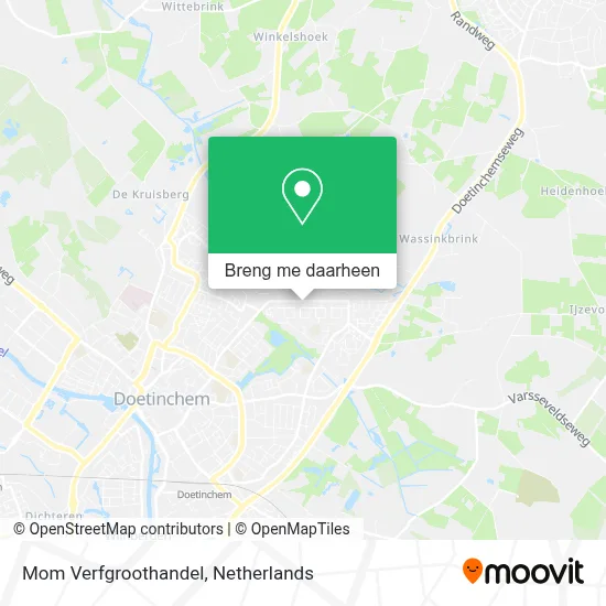 Mom Verfgroothandel kaart