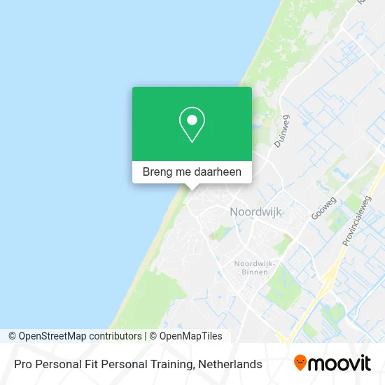 Pro Personal Fit Personal Training kaart