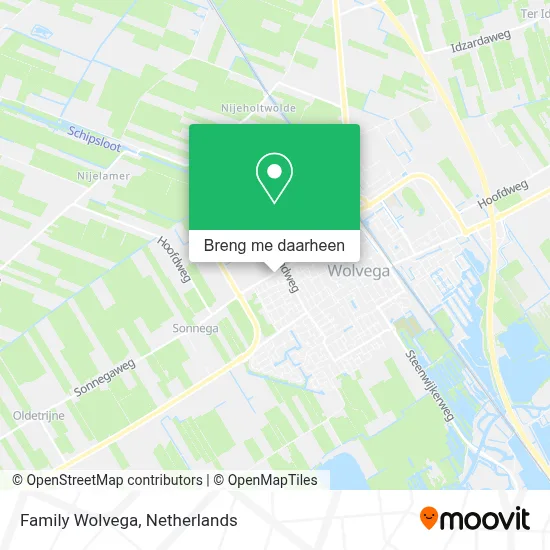 Family Wolvega kaart