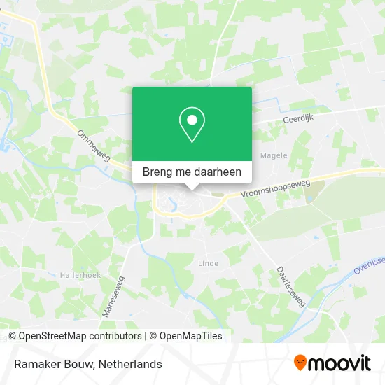 Ramaker Bouw kaart