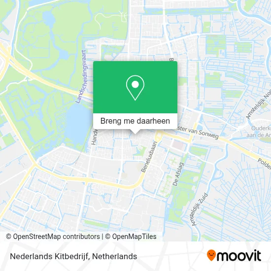 Nederlands Kitbedrijf kaart