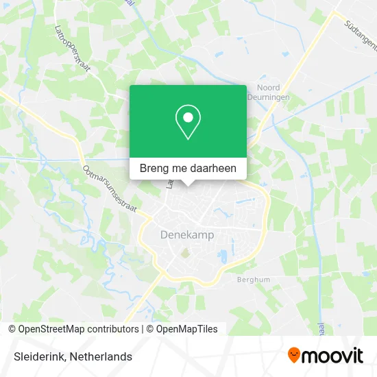 Sleiderink kaart