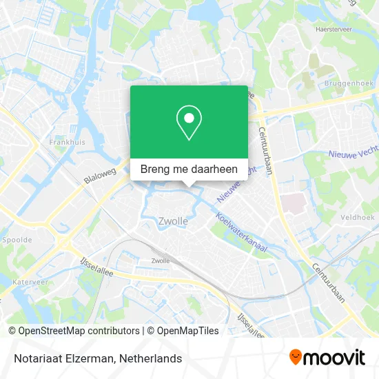 Notariaat Elzerman kaart