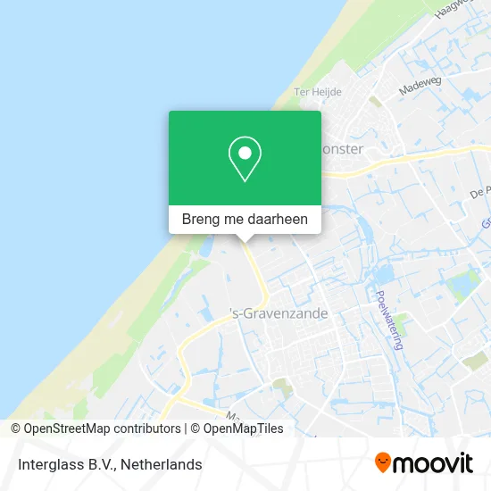 Interglass B.V. kaart