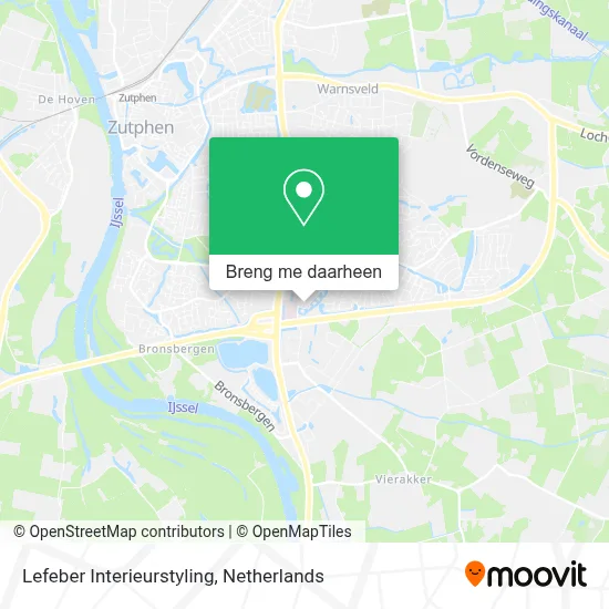 Lefeber Interieurstyling kaart