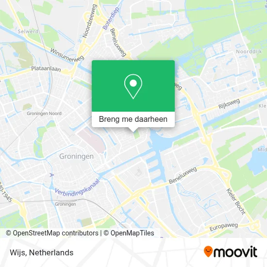 Wijs kaart