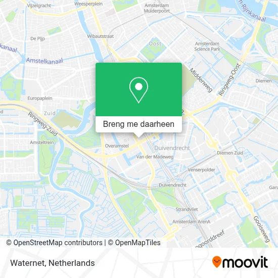 Waternet kaart