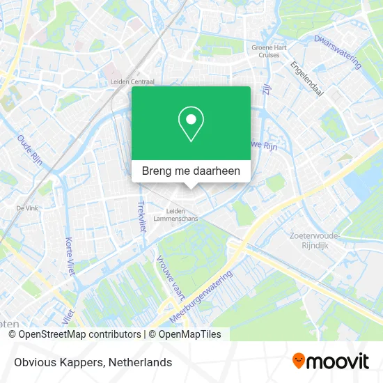 Obvious Kappers kaart