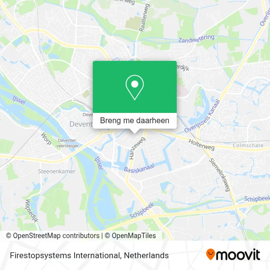 Firestopsystems International kaart