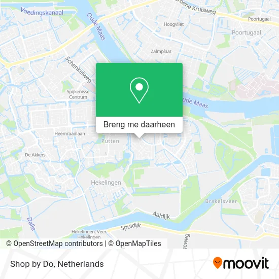 Shop by Do kaart