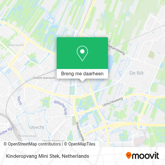 Kinderopvang Mini Stek kaart