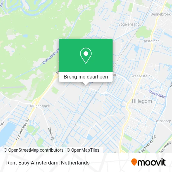 Rent Easy Amsterdam kaart