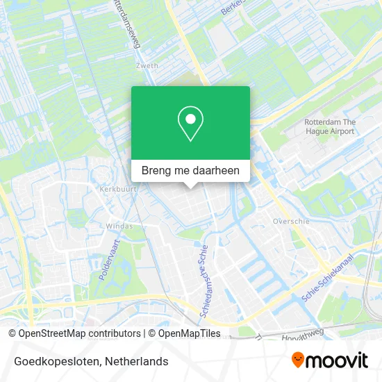 Goedkopesloten kaart