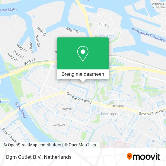 Dgm Outlet B.V. kaart