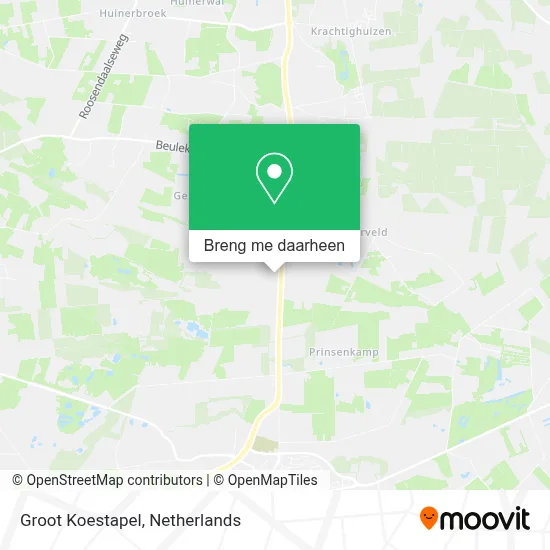 Groot Koestapel kaart