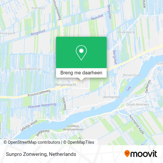 Sunpro Zonwering kaart