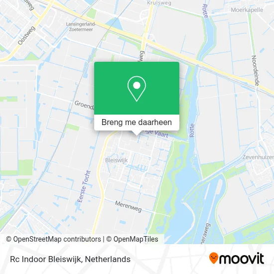 Rc Indoor Bleiswijk kaart