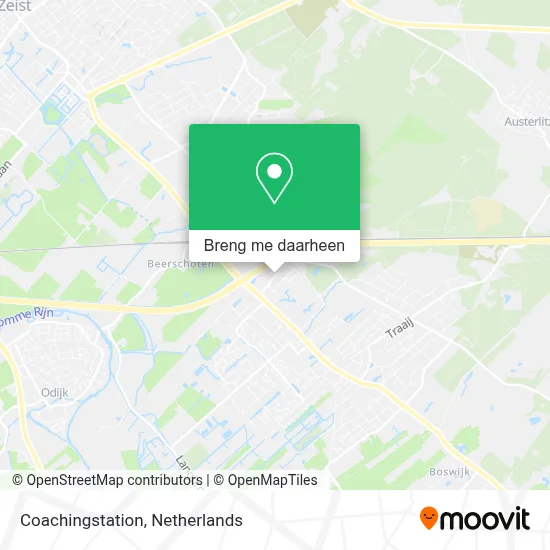 Coachingstation kaart