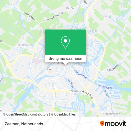 Zeeman kaart