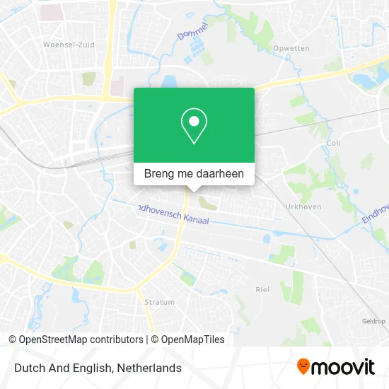Dutch And English kaart