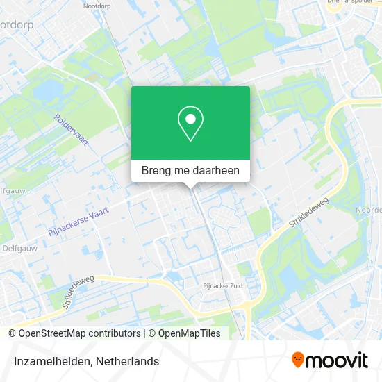 Inzamelhelden kaart