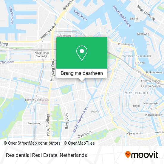 Residential Real Estate kaart