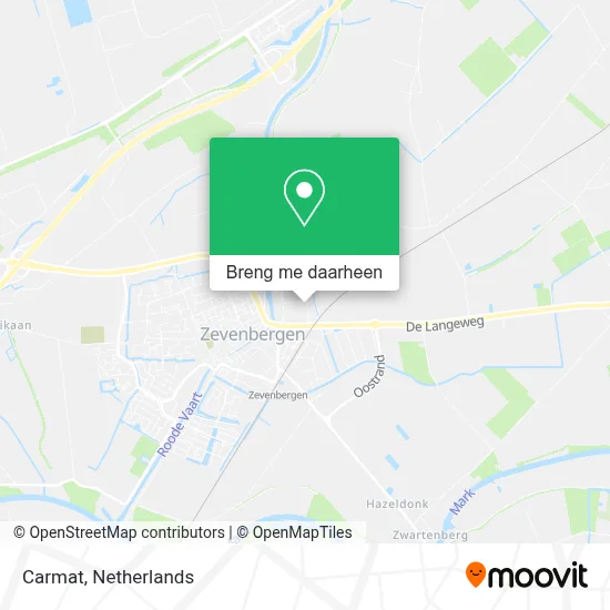 Carmat kaart