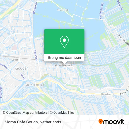 Mama Cafe Gouda kaart
