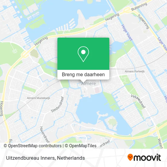 Uitzendbureau Inners kaart