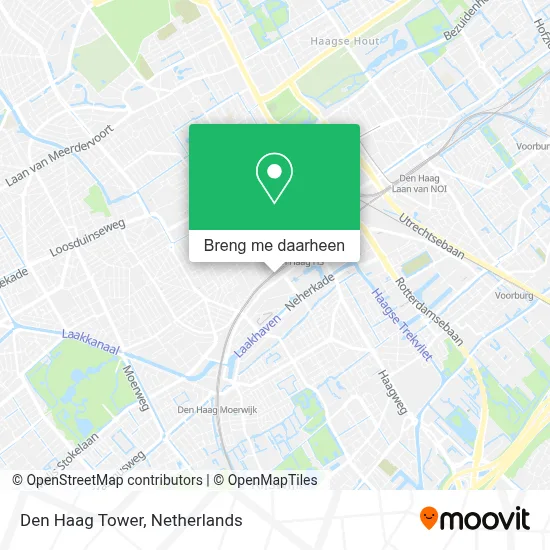 Den Haag Tower kaart