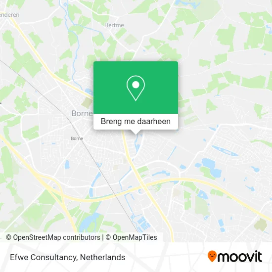Efwe Consultancy kaart