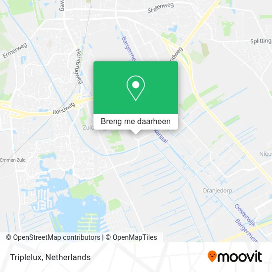 Triplelux kaart
