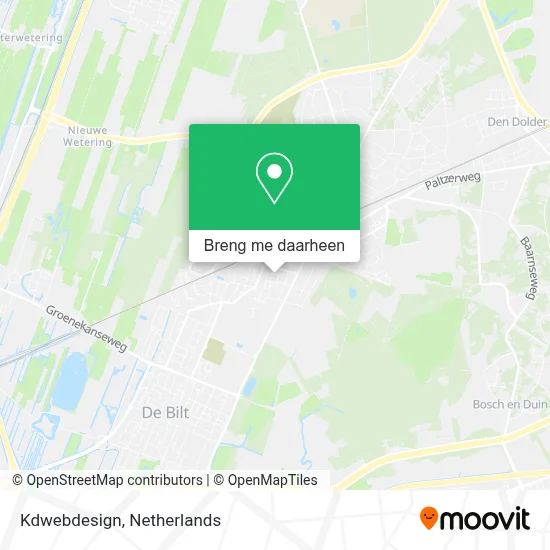 Kdwebdesign kaart