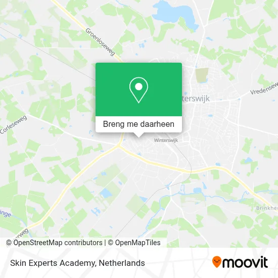 Skin Experts Academy kaart