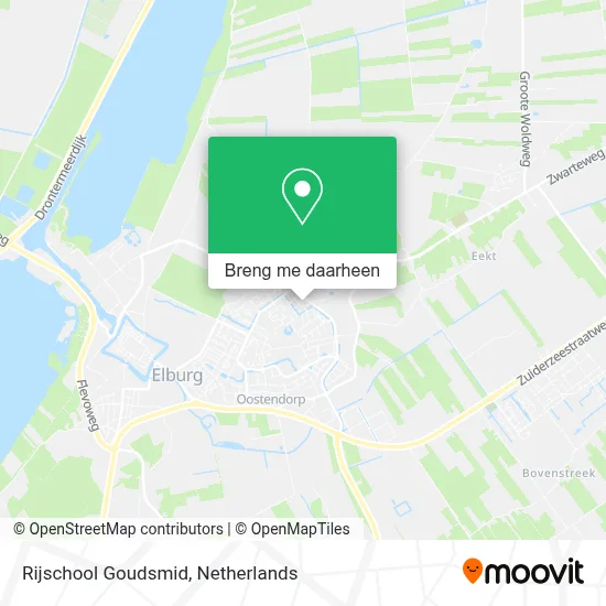 Rijschool Goudsmid kaart