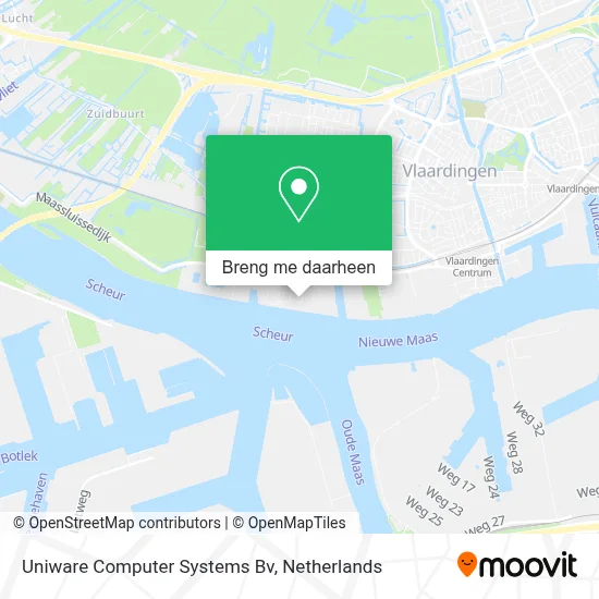 Uniware Computer Systems Bv kaart