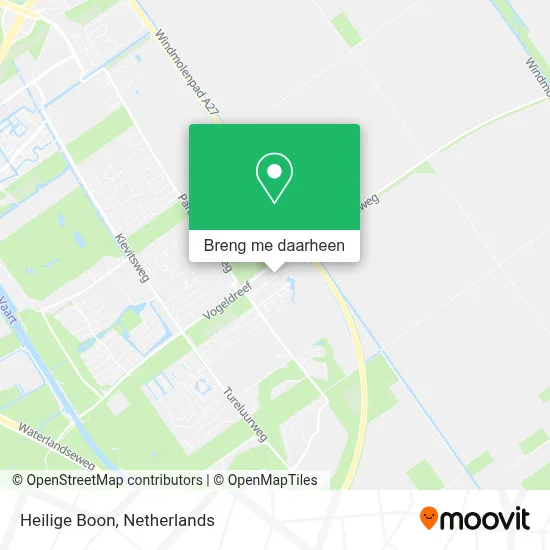 Heilige Boon kaart