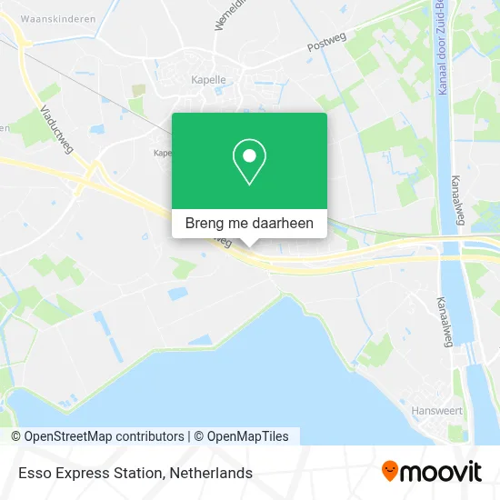 Esso Express Station kaart