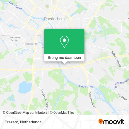Prezero kaart