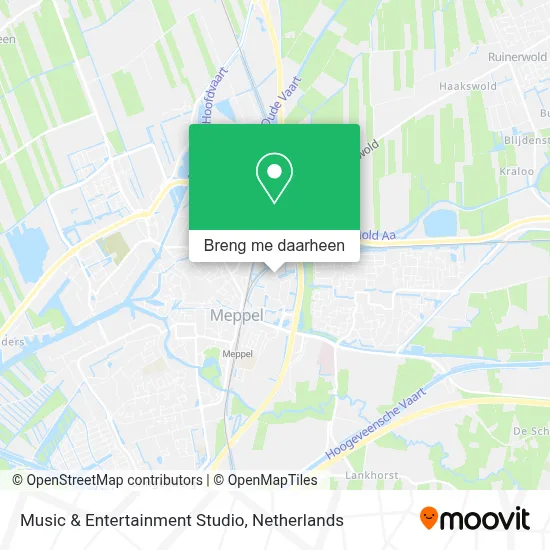 Music & Entertainment Studio kaart