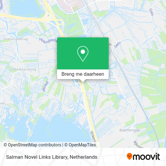 Salman Novel Links Library kaart