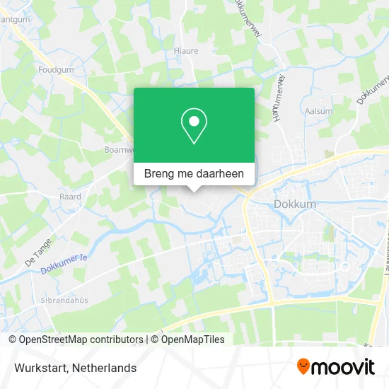 Wurkstart kaart