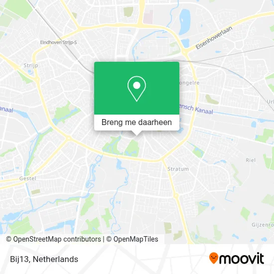 Bij13 kaart